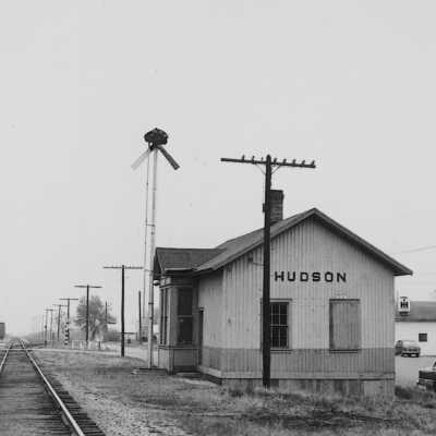 Photograph of the Hudson Depot 1953