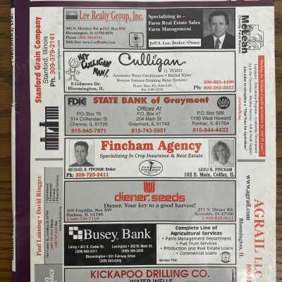 Farm & Home Plat & Directory McLean County Illinois