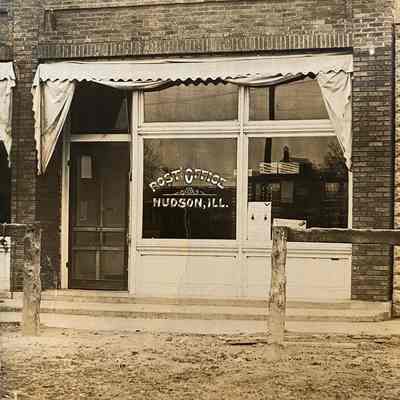 Post Office - Hudson, Ill.