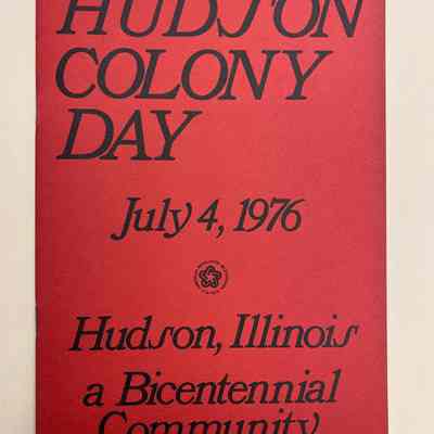 Hudson Colony Day July 4, 1976