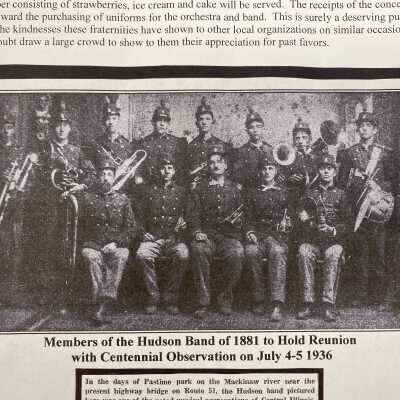 1881 Hudson Band Members