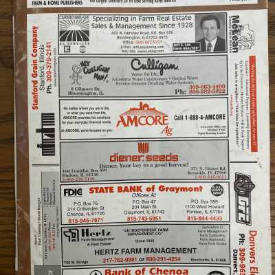 Farm & Home Plat & Directory McLean County Illinois
