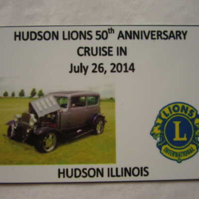 Hudson Lions 50th Anniversary Cuise In