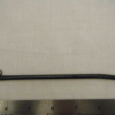 Wire metal cap - leather encased wires