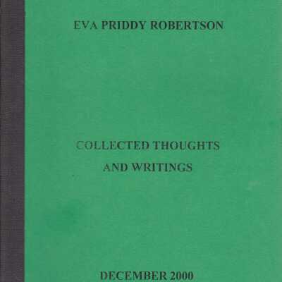 Collected Thoughts and Writings