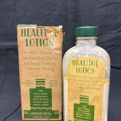 Larkin Co. Healitol Lotion in original box