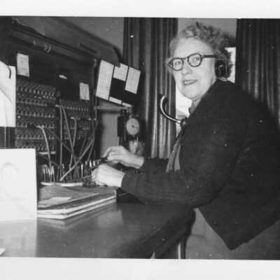 Elizabeth Bennett at the Hudson Switchboard
