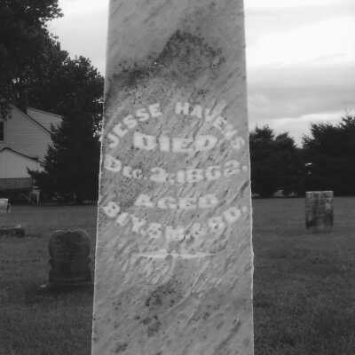 Jesse Havens Gravestone
