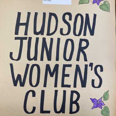 Hudson Junior Woman's Club - Book of Awards for 1973-1982