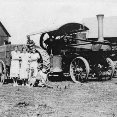Steam Engine used by Vernon Littell