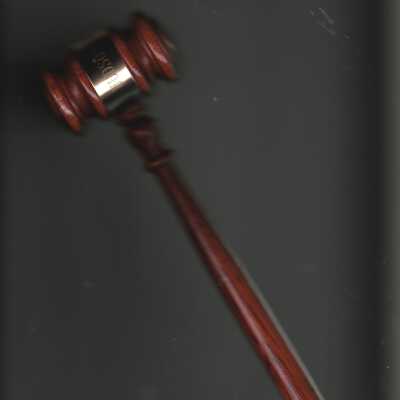Wooden Gavel 4-H