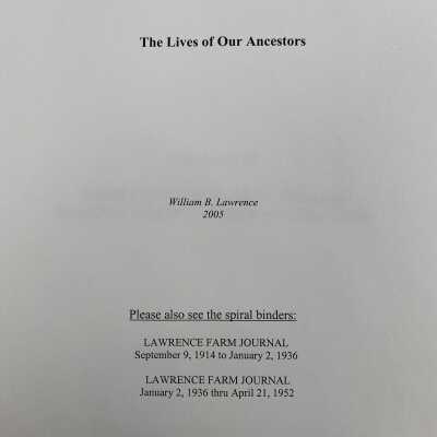 Lives of Our Ancestors