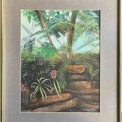 Untitled (Tropical scene)