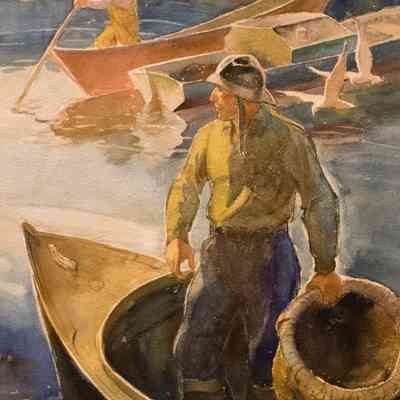 Fishing scene