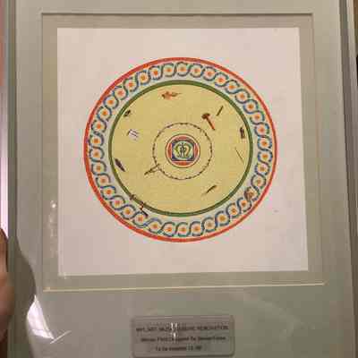 Milwaukee Public Library Art, Music, Leisure Renovation: Mosaic Floor Designed by Steven Feren To Be Installed 12-99.