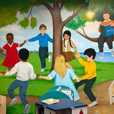Children's Mural. Part 2 of 3
