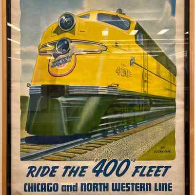 Ride the "400" Fleet Chicago and North Western Line