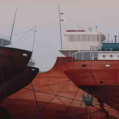 Four Ships (Three Sterns)