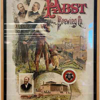 Pabst Brewing Company 1894, Behold 50 years progress