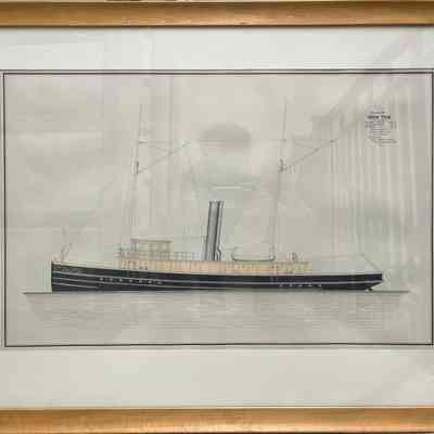 Plan of Iron Tug
