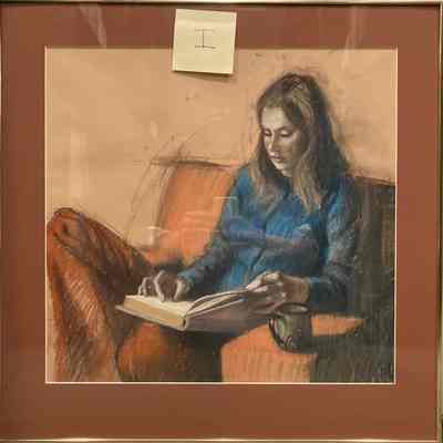 Girl Reading - Enfant de la Ame
