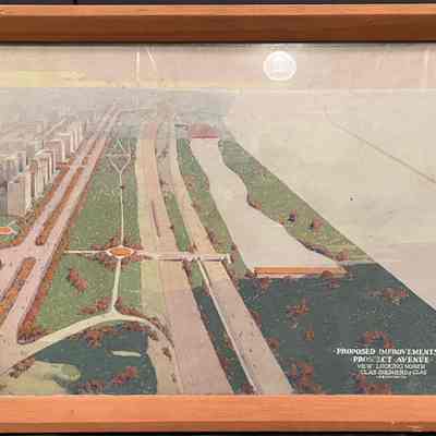 Proposed Improvements of Prospect Avenue, View Looking North