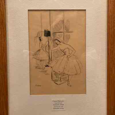 Book illustration from "Dancing Star"