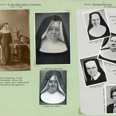 Directors and Deans for the St. Joseph’s and Marquette Schools of Nursing