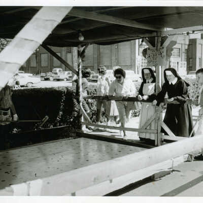Sister Alma Gettemeier and Sister Esther Coffey