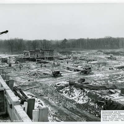Construction of Wheaton Franciscan Motherhouse and Novitiate