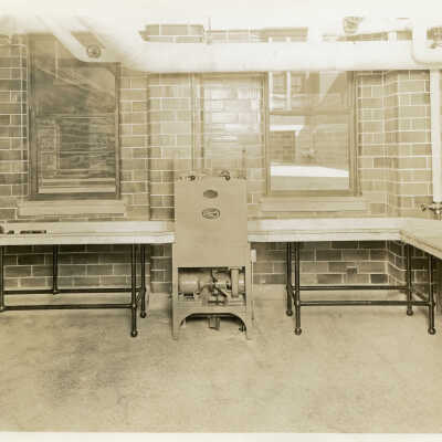 St. Anthony’s Hospital Dishwashing Room