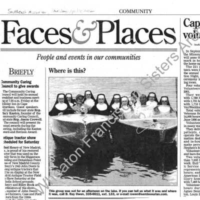 Southeast Missourian Newspaper Article
