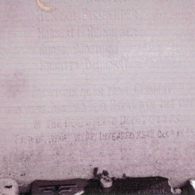 Wreck of the Deutschland Gravesite