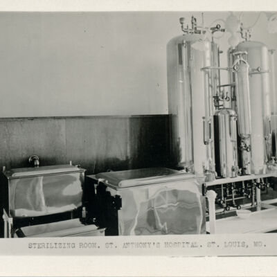 St. Anthony’s Hospital Sterilizing Room