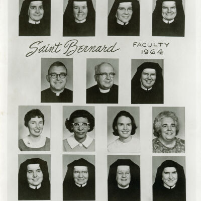 St. Bernard School Faculty, 1964