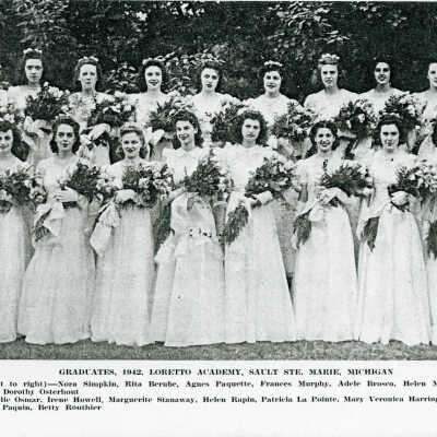 Loretto Academy Graduating Class, 1942