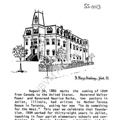 History of St. Mary's Academy