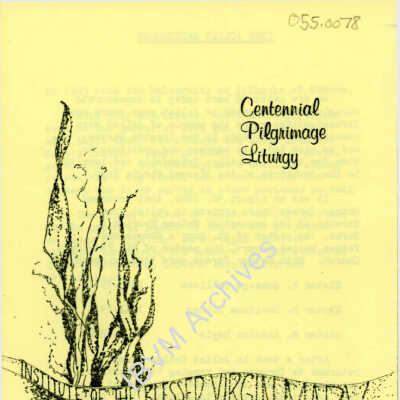 Centennial Pilgrimage Liturgy