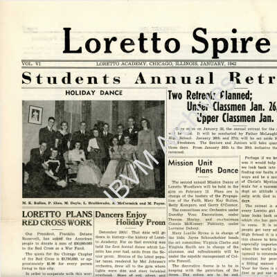 Loretto Spire, Volume VI No. 11, 1942