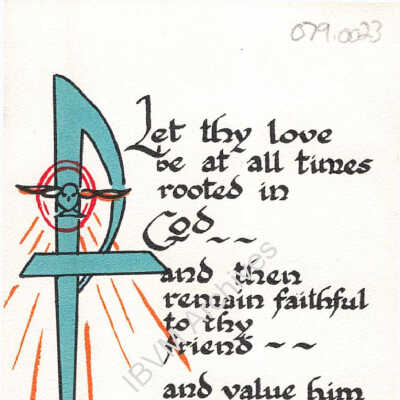 Mary Ward House of Studies Prayer Card
