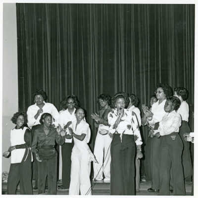 Students from Loretto Academy in Woodlawn