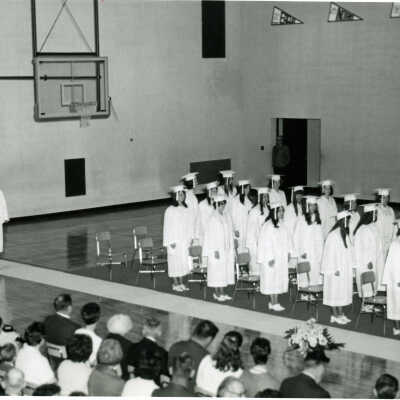 Loretto Catholic Central High School Graduation, 1971
