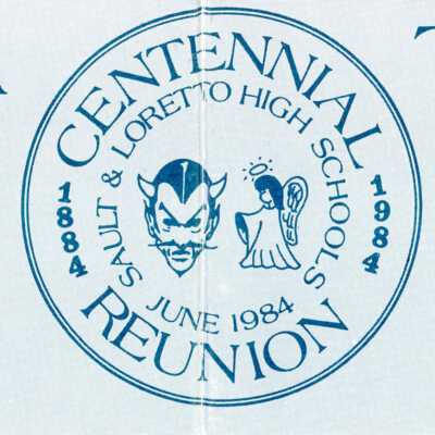 Sault and Loretto High Schools Centennial Reunion Bumper Sticker