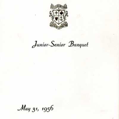 Loretto Academy Junior Senior Banquet Program, 1956