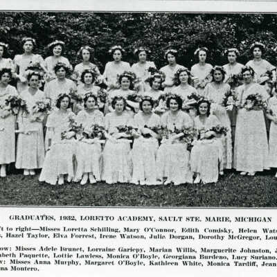 Loretto Academy Graduating Class, 1932