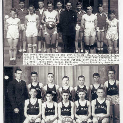 St. Mary’s Elementary School Basketball Teams