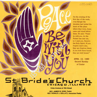 St. Bride's Church Bulletin
