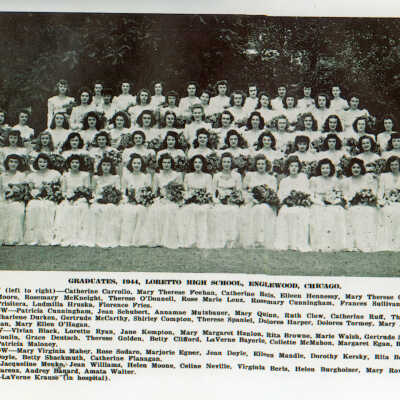 Loretto High School Graduating Class, 1944