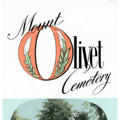 Mount Olivet Cemetery Pamphlet