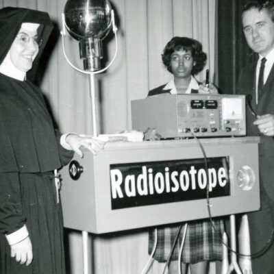 Sister Margaret Aileen O’Connor with a Student